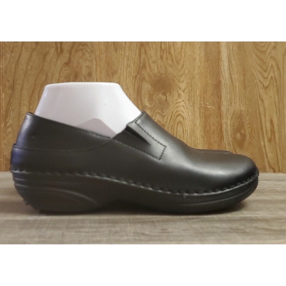 Spring Step Manila Clogs Women's Size‎ 6.5 Black Slip Resistant